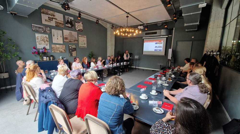 Klantendag 2024 deelnemers aan tafel